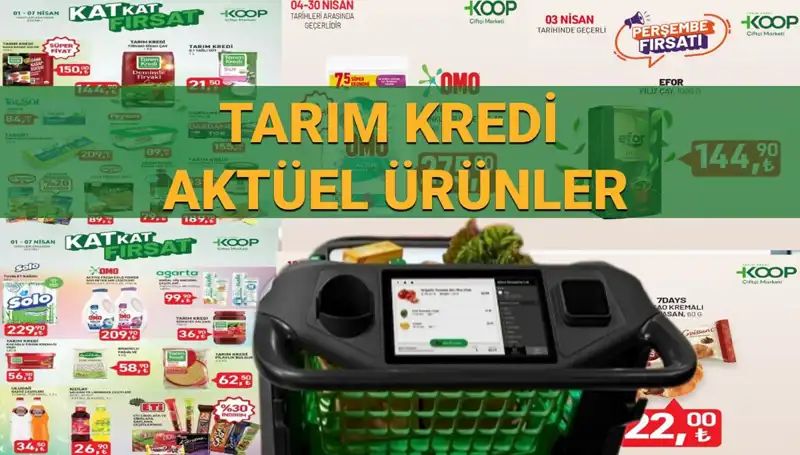 Tarım Kredi Marketleri'nden Nisan Ayına Özel Cazip İndirimler