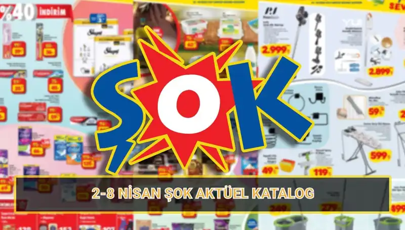 ŞOK Marketlerde Temizlik Ürünlerinde Büyük Fırsatlar: 2-8 Nisan Kataloğu Yayınlandı!