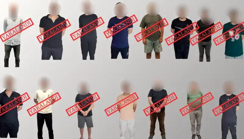 Kırmızı Bültenle Aranan 14 Şüpheli, Güvenlik Güçleri Tarafından Yakalandı