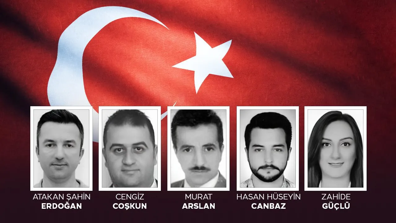 TUSAŞ Şehitleri Son Yolculuğuna Uğurlandı: Milletin Başı Sağ Olsun