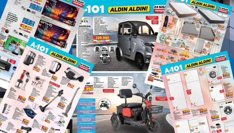 A101, Yeni Aktüel Kataloğu ile Perde, Halı ve Elektronik Ürünleri Sunuyor!