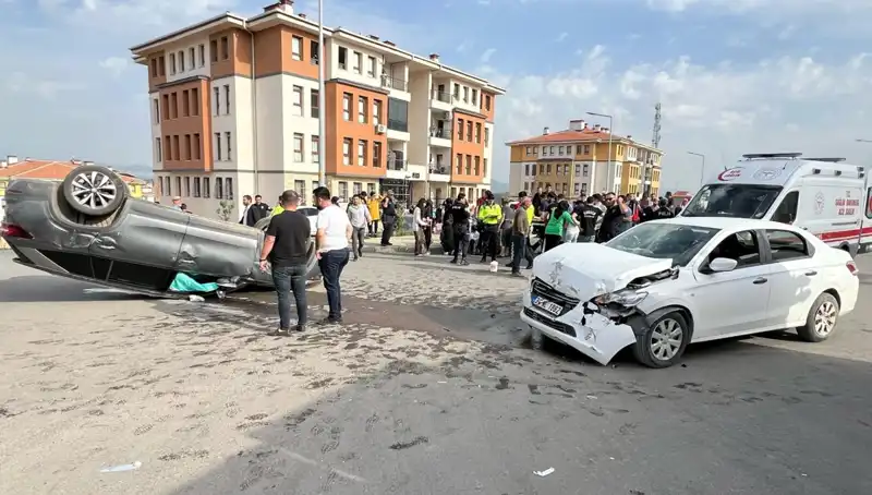 Nurdağı’nda Çocukların da Harcandıığı Feci Kaza: 9 Yaralı
