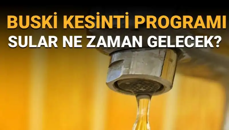 Bursa Nilüfer'de Su Kesintisi Ne Zaman Bitecek? İhtiyaç Duyduğunuz Tüm Ayrıntılar