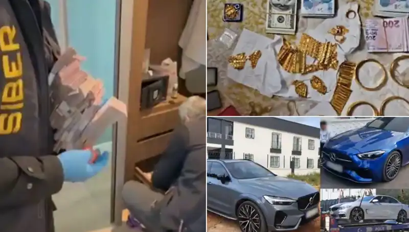 Türkiye Genelinde Dev Operasyon: 39 Şehirde 568 Gözaltı ve Lüks Yaşam