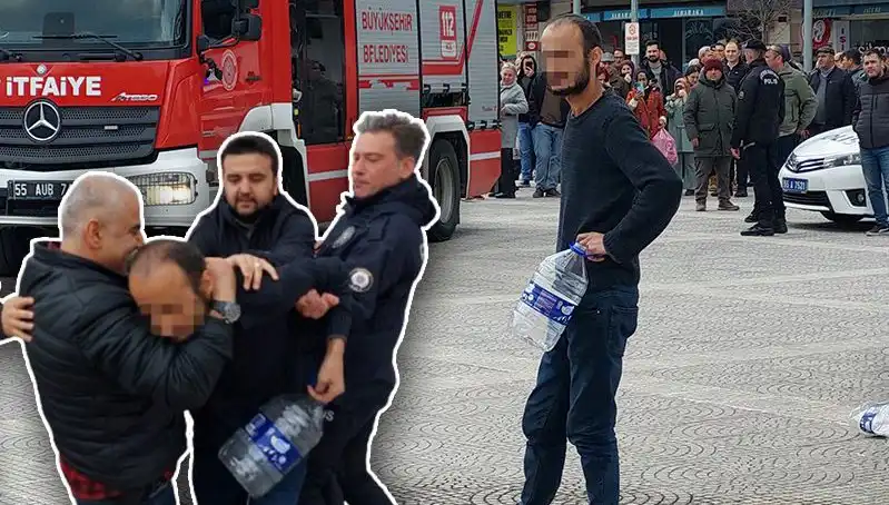 Mahalle Yolu Tartışmasında Çığır Açan Çılgın Eylem: Kendini Yaktı