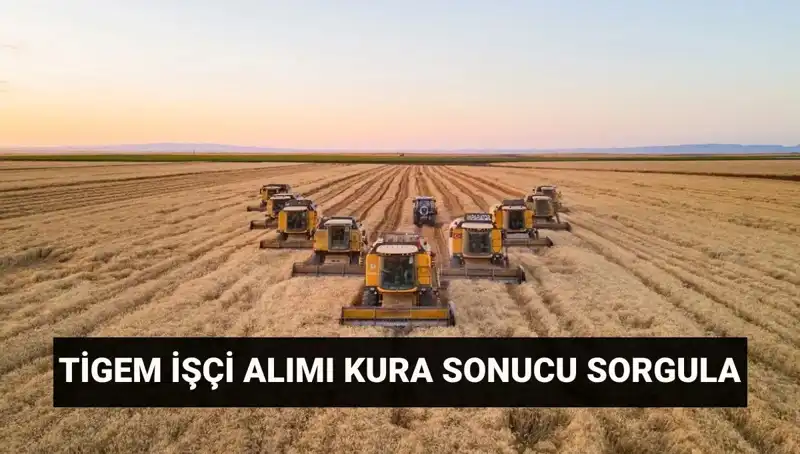 Tarım İşletmeleri Genel Müdürlüğü 306 İşçi Alımında Kura Sonuçları Açıklandı!