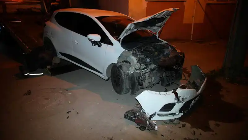 Alkollü Sürücünün Dehşet Saçtığı Olayda 5 Araç Kullanılamaz Hale Geldi