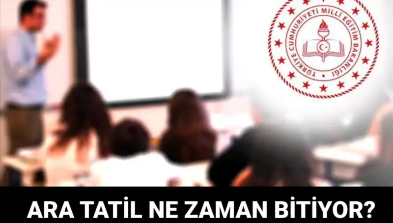 2023-2024 Eğitim Yılında Ara Tatil Ne Zaman Bitecek?