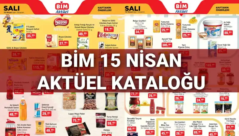 BİM Aktüel Kataloğu 15 Nisan: Yeni Makyaj Ürünleri ile Güzellik Dolu Günler