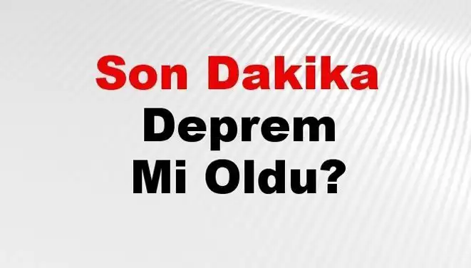 Hatay'da Son Dakika Deprem: AFAD ve Kandilli İstanbul'dan Detayları Açıkladı