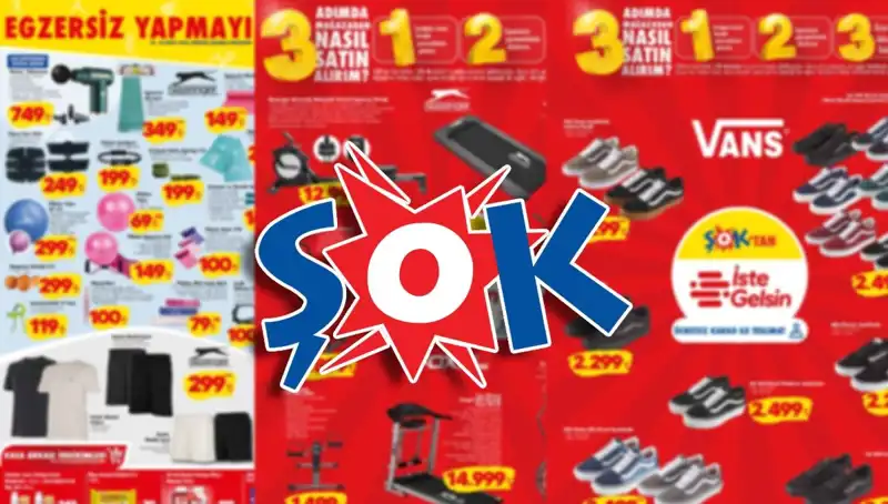 ŞOK Marketlerin 3-6 Mayıs Aktüel Kataloğu ile İlan Edilen Fırsatlar