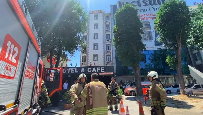Fatih’te Otel Yemekhanesinde Çıkan Yangın Korkuttu: Detaylar Burada!