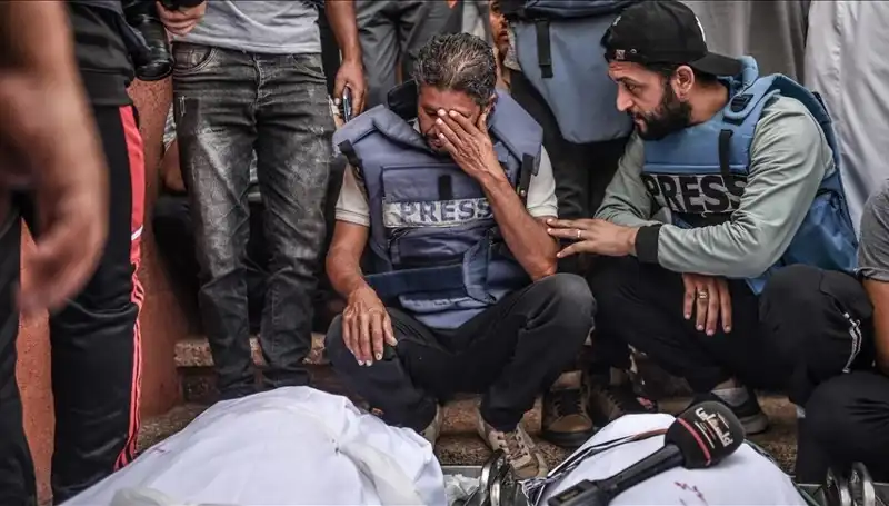 Gazze'deki Gazeteciler Soykırım Eylemlerini Dünyaya Duyurdu