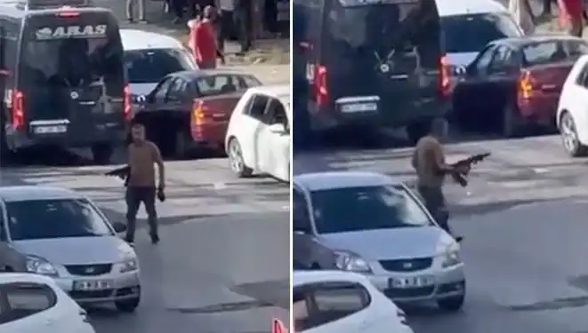 Başakşehir'de Pompalı Tüfekle Yolu Kapatma Olayı Gündeme Geldi